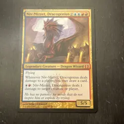 MTG STARTER COMMANDER DECK - Niv-Mizzet, Dracogenius - U/R Voltron - $25 Value - Image 1