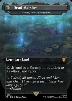 Urborg, Tomb of Yawgmoth "The Dead Marshes" - Foil Extended Art LTC NM MTG - Image 1