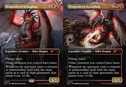 Dragonlord Kolaghan // Dragonlord Kolaghan - Extended Art SLD NM MTG - Image 1