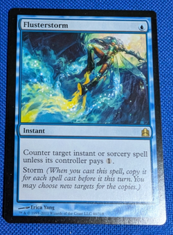 Flusterstorm, Commander 2011, Magic the Gathering, MTG - Image 1
