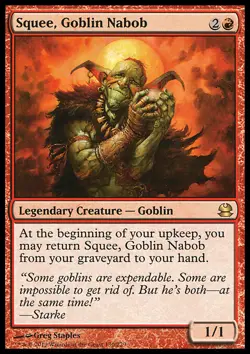 MTG Magic the Gathering Squee, Goblin Nabob (130/245) Modern Masters LP - Image 1