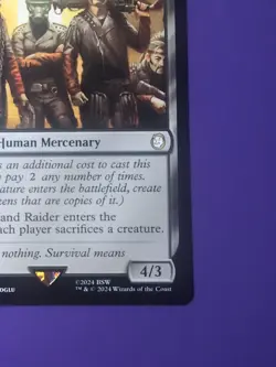 MTG Wasteland Raider [Fallout, Near Mint] - Image 5