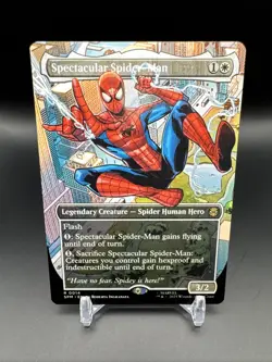 Spectacular Spider-Man (Borderless) Marvel's Spider-Man Regular NM MTG - Image 1