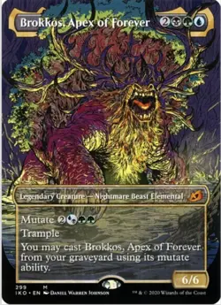 Brokkos, Apex of Forever (Showcase, Foil, #299 ) Ikoria: Lair of Behemoths (IKO) - Image 1