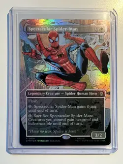 Spectacular Spider-Man (Borderless) Marvel's Spider-Man Foil SPM 0014 - Image 1