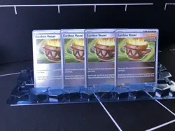 4x Earthen Vessel 163/182 Paradox Rift Pokemon Playset reverse holo - Image 1