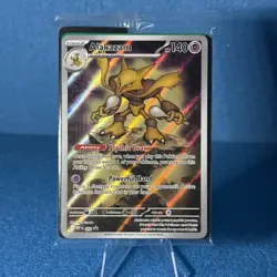 Alakazam 009 Black Star Promo Pokemon Tcg English Mint Condition Sealed Promo - Image 1