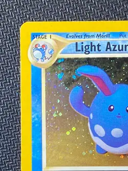 English Light Azumarill 13/105 Neo Destiny - Unlimited Holo Rare NM Pokemon TCG - Image 3
