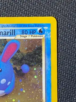 English Light Azumarill 13/105 Neo Destiny - Unlimited Holo Rare NM Pokemon TCG - Image 4