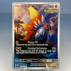 Slither Wing 203/182 Illustration Rare SV04: Paradox Rift IR Pokemon Near Mint - Image 1