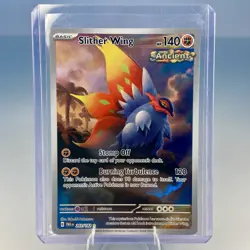 Slither Wing 203/182 Illustration Rare SV04: Paradox Rift IR Pokemon Near Mint - Image 3