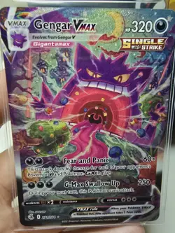 Pokemon 2021 Sword & Shield Gengar VMAX Alt Art 271/264 Fusion Strike NM-MT - Image 3