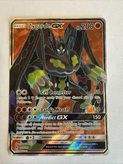 Zygarde GX (Full Art) 123/131 Pokemon TCG Sm-Forbidden Light (2018) Holo LP - Image 1