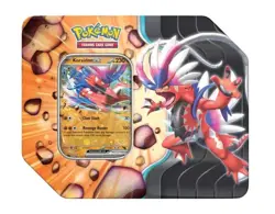 Pokemon TCG: Slashing Legends Tin Koraidon Ex New Sealed Free Shipping - Image 1