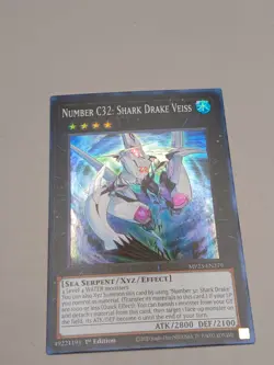 Number C32: Shark Drake Veiss 1st Edition Super Rare MP23-EN279 Yu-Gi-Oh - Image 2