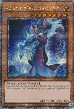 Silent Magician LV8 - 1st Edition Maze of the Master MP YuGiOh - Image 1
