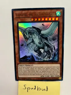 Gameciel, The Sea Turtle Kaiju Ultra Rare DUDE-EN037 LP 1st Edition Yu-Gi-Oh! - Image 1