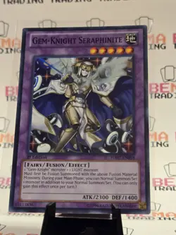 Gem-Knight Seraphinite HA07-EN058 Hidden Arsenal 7: Knight of Stars-1st Edition - Image 1