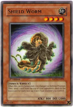 Shield Worm - ABPF-EN099 - Rare - Unlimited Edition - Lightly Played - Image 1