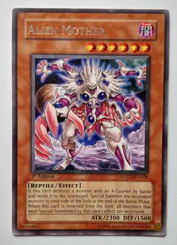 YuGiOh - Alien Mother - POTD-EN028 1st Edition - Rare - LP - Image 1