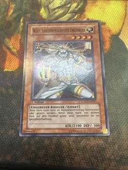 WULF, LIGHTSWORN BEAST - LODT-EN023 - 1st Edition - Super - NM/M GERMAN - Image 1