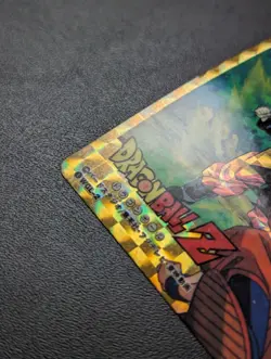 Dragon Ball Z Amada Double Gold Laser Card WGL 2 Seal Type Used - Image 5