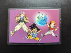 Dragon Ball GT Laminated Card No 002 Used Collectible - Image 1