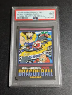 Dragon Ball Carddass Visual Adventure Special 18 PSA 9 Collectible Card - Image 1
