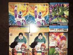 Dragon Ball Data Carddass Bakutetsu Impact Campaign Card Set of 6 Lucky Chance U - Image 2