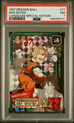 Dragon Ball Carddass Super Battle Special Bullet No 77 Kira Card PSA7 Used - Image 3