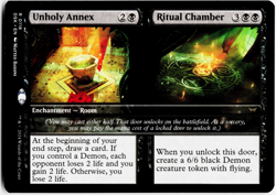 Unholy Annex / Ritual Chamber [Duskmourn: House of Horror] MTG Magic 💀 - Image 3