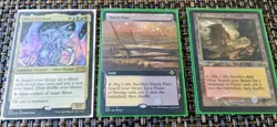 Secret Lair Sliver Overlord, Full Art Marsh Flats, Foil Arid Mesa Mtg Cards - Image 1