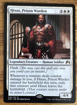 MTG Magic Origins, Hixus, Prison Warden - Image 1
