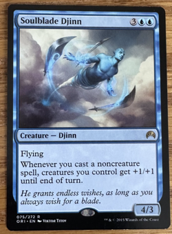 MTG Magic Origins, Soulblade Djinn - Image 1