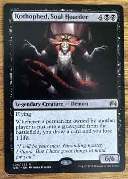 MTG Magic Origins, Kothophed, Soul Hoarder -- Light Played - Image 1