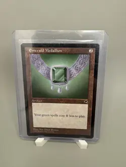 Magic Mtg Tempest Emerald Medallion near mint - Image 1