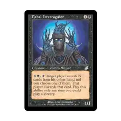WOTC MtG Scourge Cabal Interrogator (U) (Foil) NM - Image 1