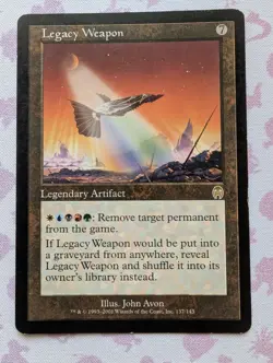 LEGACY WEAPON x1 mtg Apocalypse 137 Rare - Image 1