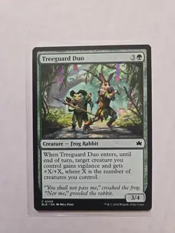 Treeguard Duo - Bloomburrow - LP - MTG Magic - Common - Creature - Image 1