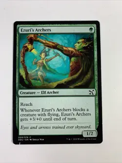 MTG Ezuri's Archers Duel Decks: Elves vs. Inventors 9/76 Regular Common - Image 1