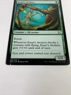 MTG Ezuri's Archers Duel Decks: Elves vs. Inventors 9/76 Regular Common - Image 2