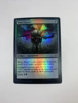 Mind Carver ZNR MTG 113/280 FOIL Holo UNCOMMON M/NM 1x - Image 1