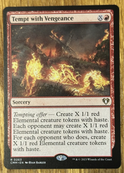 MTG Commander Masters, Tempt with Vengeance - Image 1