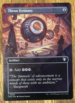 MTG Commander Masters, Thran Dynamo - Borderless - Image 1