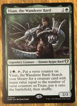 MTG Commander Masters, Yisan, the Wanderer Bard - Image 1