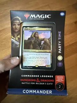 Commander Legends: Battle for Baldur's Gate - Party Time Commander Deck MTG New - Image 1