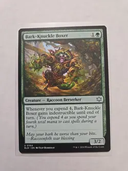 Bark-Knuckle Boxer - Bloomburrow - LP - MTG Magic - Uncommon - Creature - Image 1
