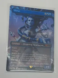 Foil Shiva Subtlety - MTG Final Fantasy Secret Lair Bonus Card - Ready to Ship - Image 1