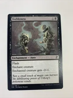MTG Feebleness Time Spiral Remastered 116/289 Regular Common - Image 1