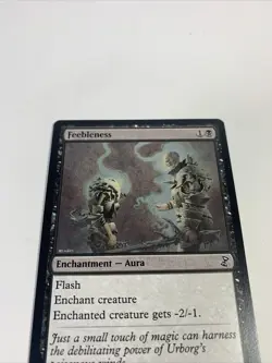 MTG Feebleness Time Spiral Remastered 116/289 Regular Common - Image 3